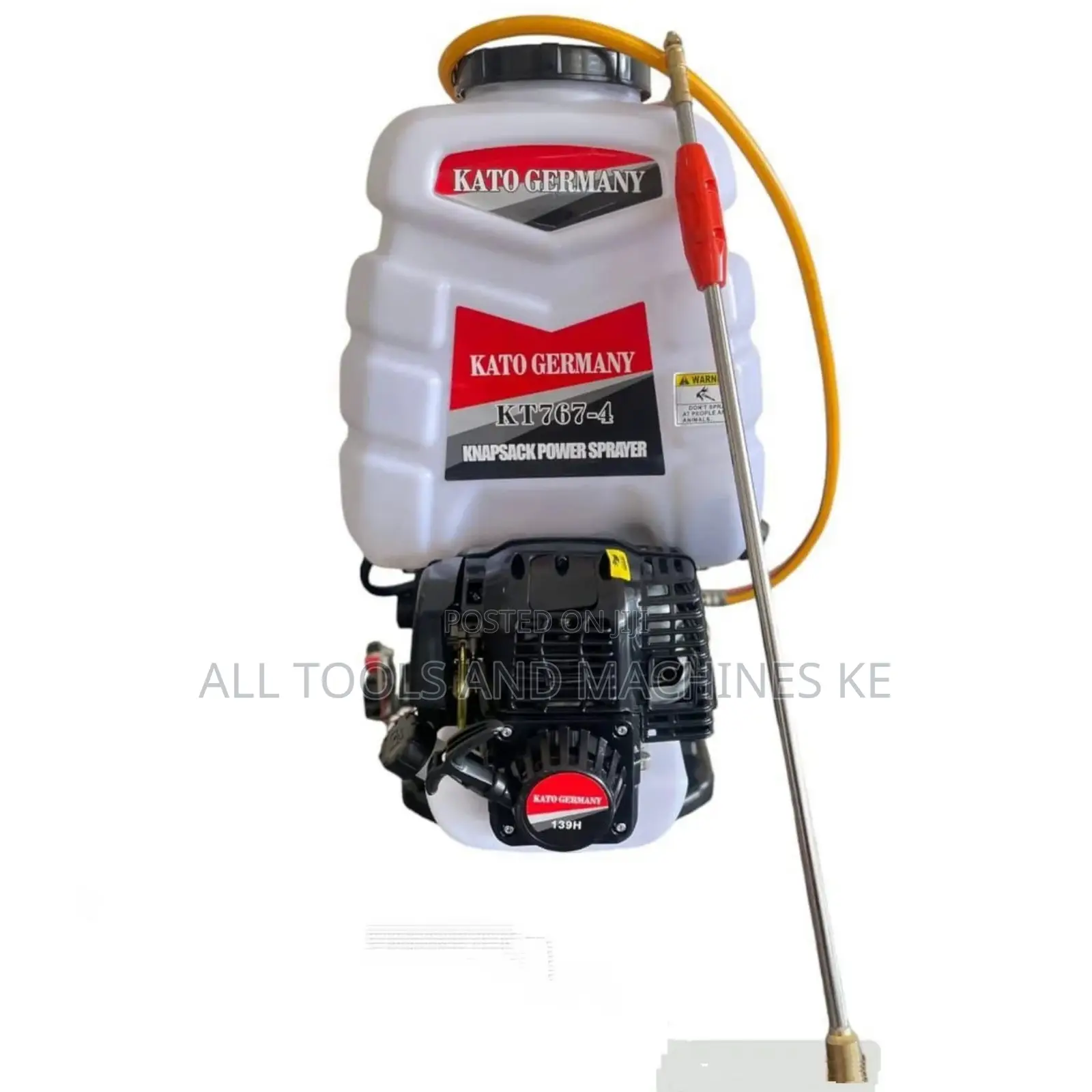 Powerful KATO KT767-4 4 Stroke Petrol Air Sprayer 25 Litres