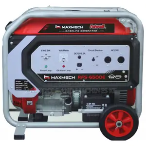 Powerful Maxmech RFS-6500E Electric Start Generator 6.9KVA