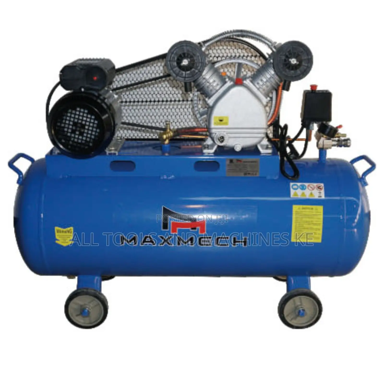 Ultimate Maxmech 100 Litres Belt Driven Air Compressor 2200W
