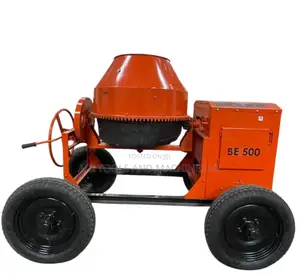 Powerful 500 Litres Concrete Mixer 6HP Diesel Engine