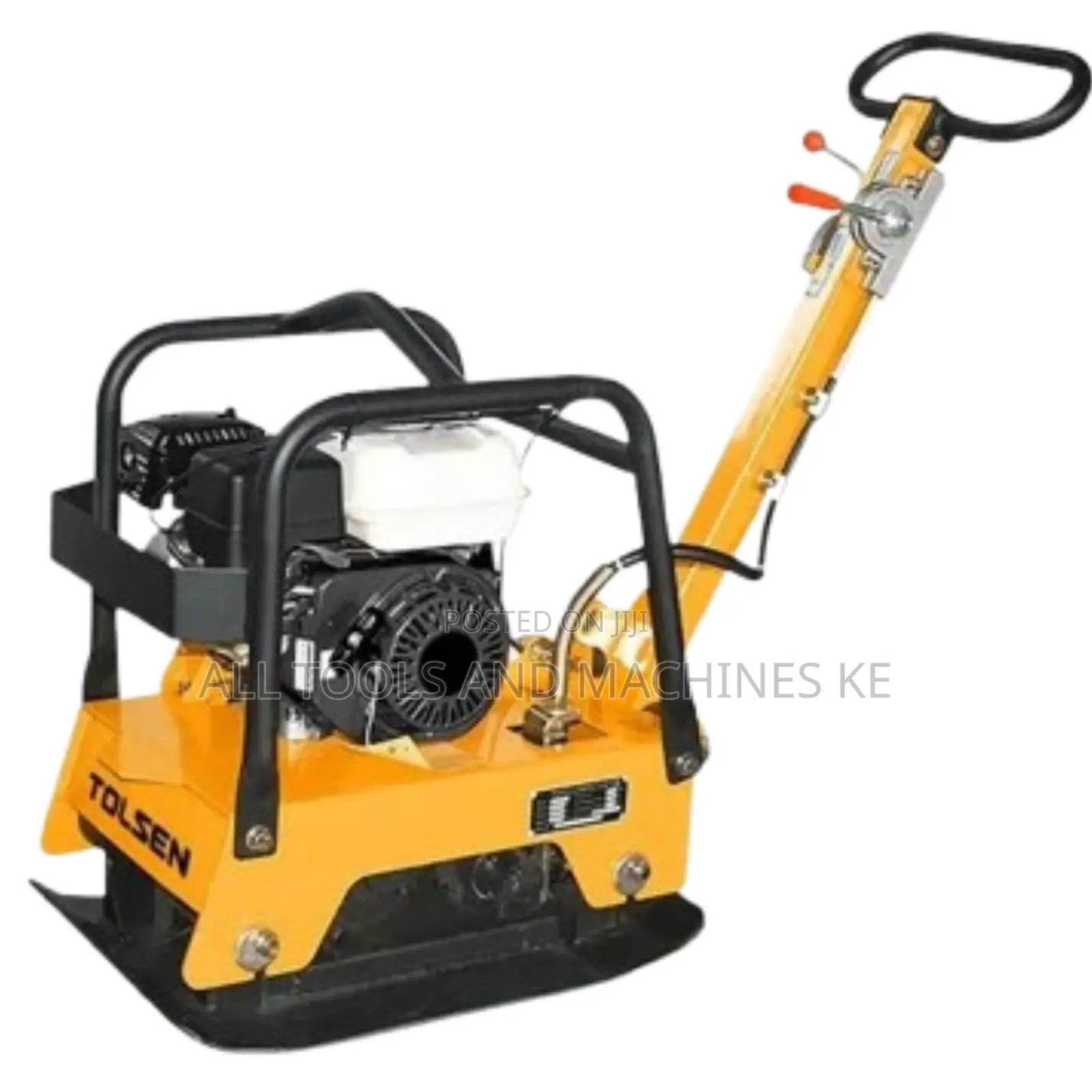 Powerful TOLSEN Industrial Gasoline Plate Compactor Loncin 6.5HP