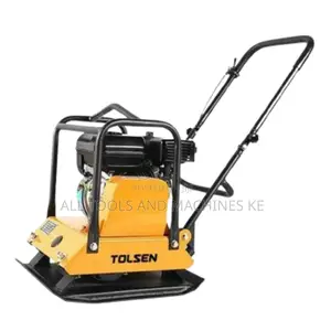 TOLSEN Industrial Gasoline Plate Compactor Loncin 6.5HP Ultimate Soil