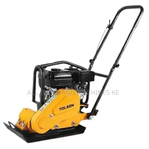 TOLSEN Industrial Gasoline Plate Compactor LONCIN 6.5HP Power