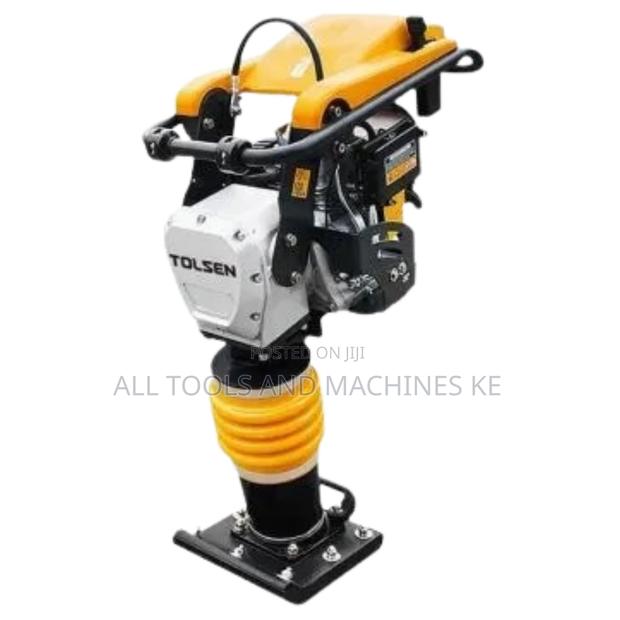 TOLSEN Industrial Gasoline Tamping Rammer – Loncin 6.5HP