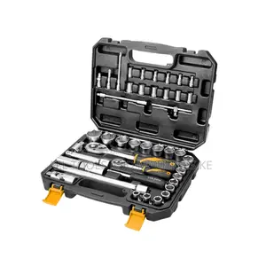 TOLSEN Industrial 45PCS Socket Set – Ultimate Heavy-Duty Professional
