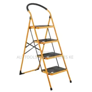TOLSEN STEEL LADDER 4 Steps, 150kgs – Ultimate Heavy-Duty Step Ladder