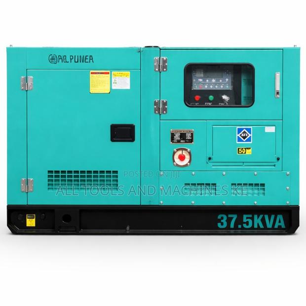 Powerful 37.5kVA Silent Diesel Generator with ATS