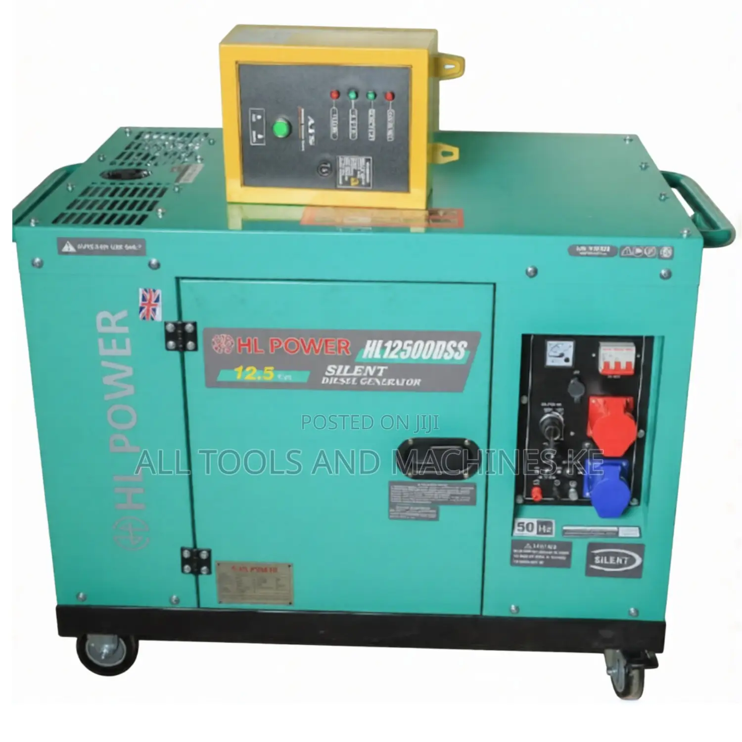 HL Power Generator 12.5KVA 3 Phase – Ultimate Heavy Duty Industrial