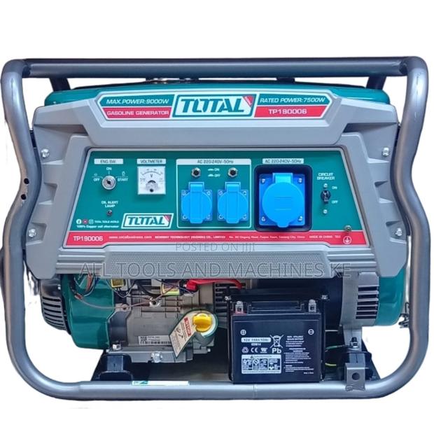 Total Gasoline Generator TP190006 9.0KW Heavy Duty Power Solution