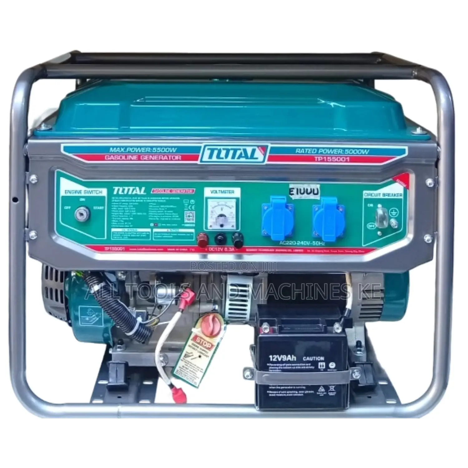 5.5KW Total Gasoline Generator TP155001 Heavy Duty Reliable Power