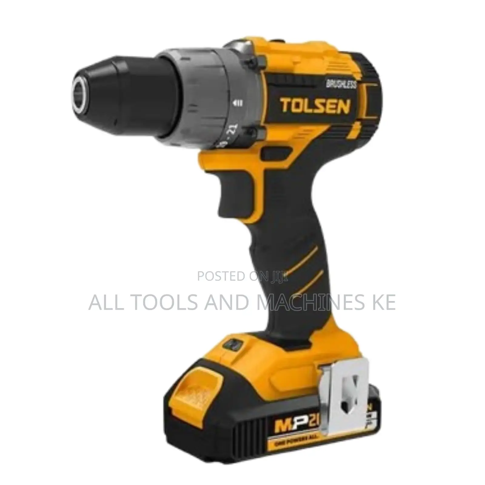 TOLSEN Industrial Li-Ion Cordless Drill 13mm 58Nm