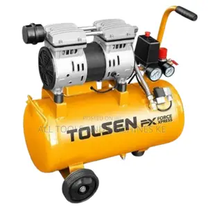 TOLSEN Air Compressor 1HP 24LTR Oil Free System High-Performance