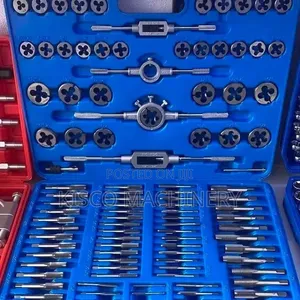 110-Piece Metric Tap and Die Set/Tap and Die Kit