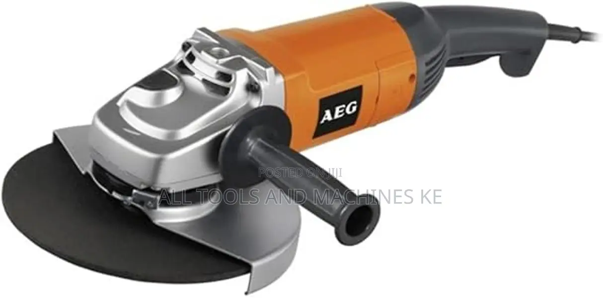 AEG Angle Grinder WS21-230 230mm – Powerful 2100W Professional Grinder