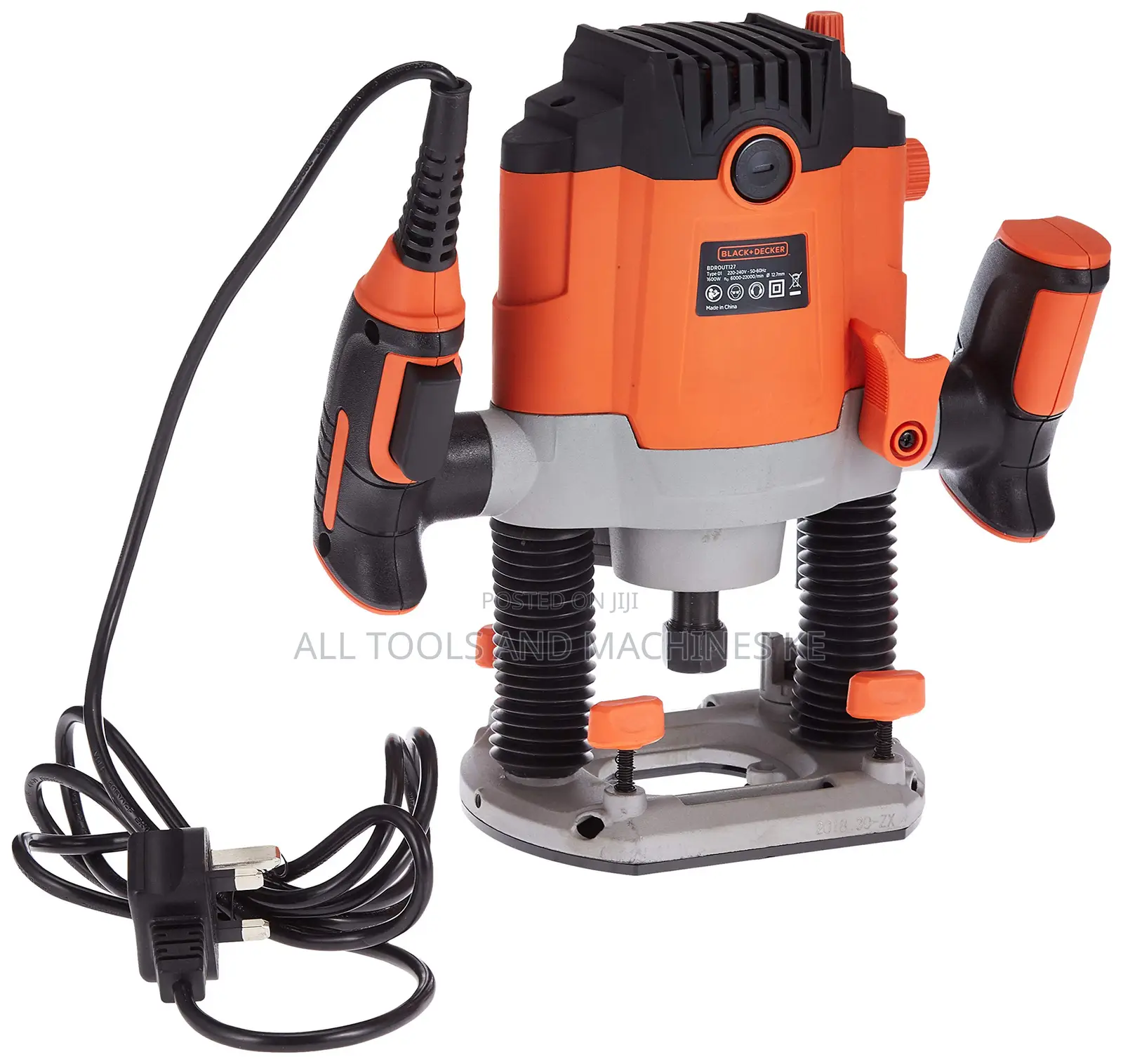 BLACK and DECKER 1600W 12.7mm Electric Router Reliable High-Precision