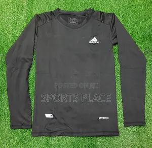 Black Compression Stretcher Shirt