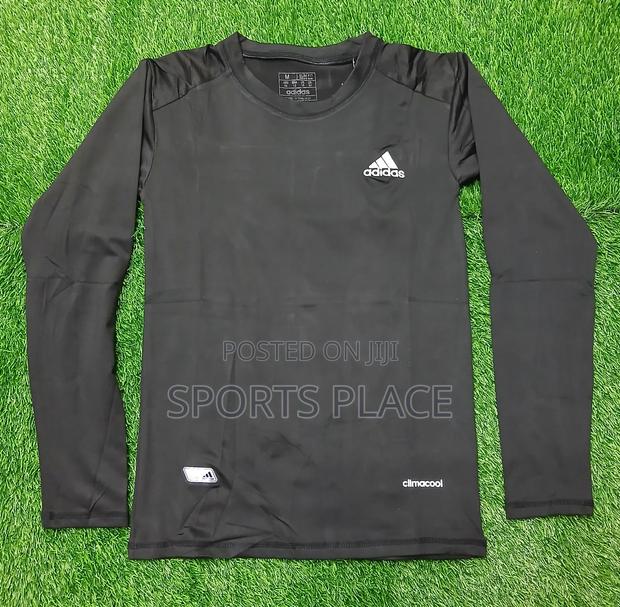 Black Compression Stretcher Shirt