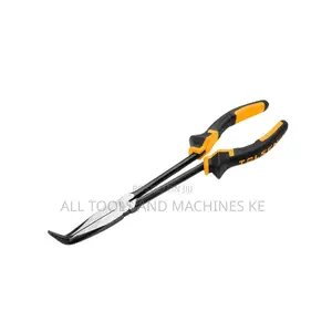 Powerful TOLSEN 90 Degree Long Nose Pliers 280mm 11 Inch Industrial