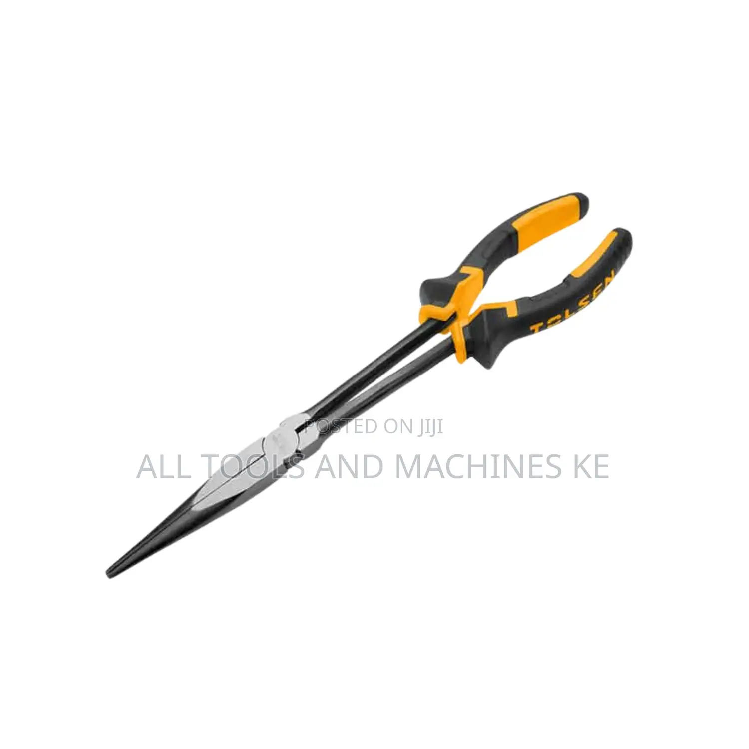 Powerful TOLSEN Straight Long Nose Pliers 280mm 11 Inch Industrial