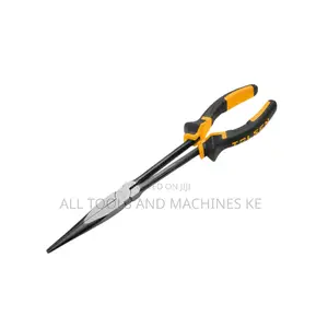 Powerful TOLSEN Straight Long Nose Pliers 280mm 11 Inch Industrial