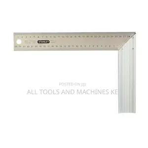 STANLEY Try Square 300x200mm Precision Aluminum Carpenter Tool