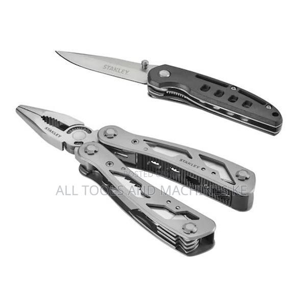 Stanley 2 Pack Multi Tool and Pocket Knife Combo Ultimate Durable