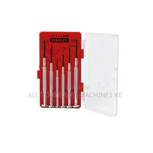 Stanley 6PC Precision Screwdriver Set Durable Accurate Professional