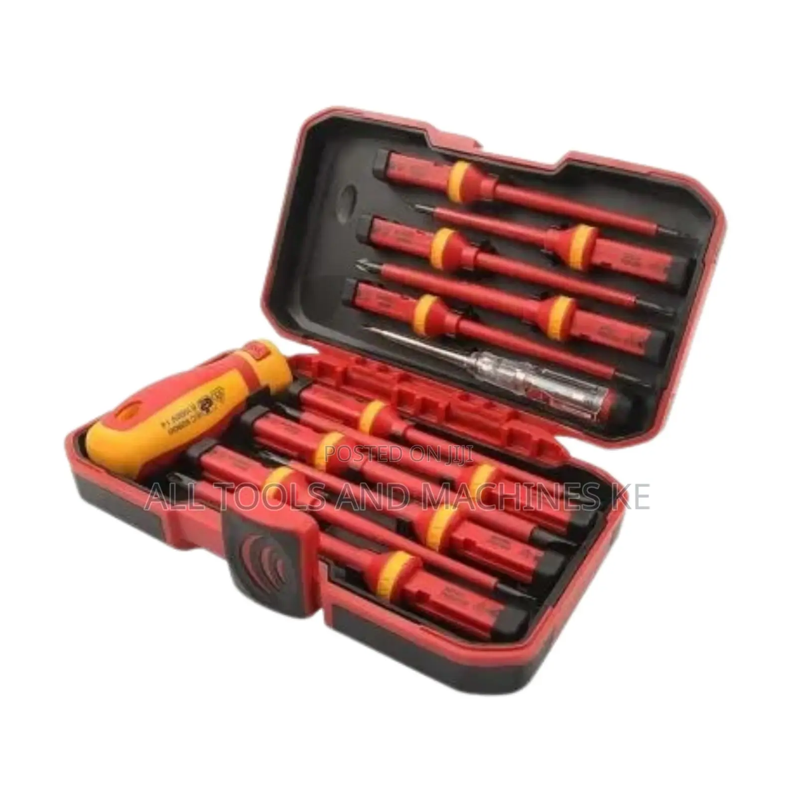 TOLSEN Industrial 13PCS VDE Insulated Screwdriver Set