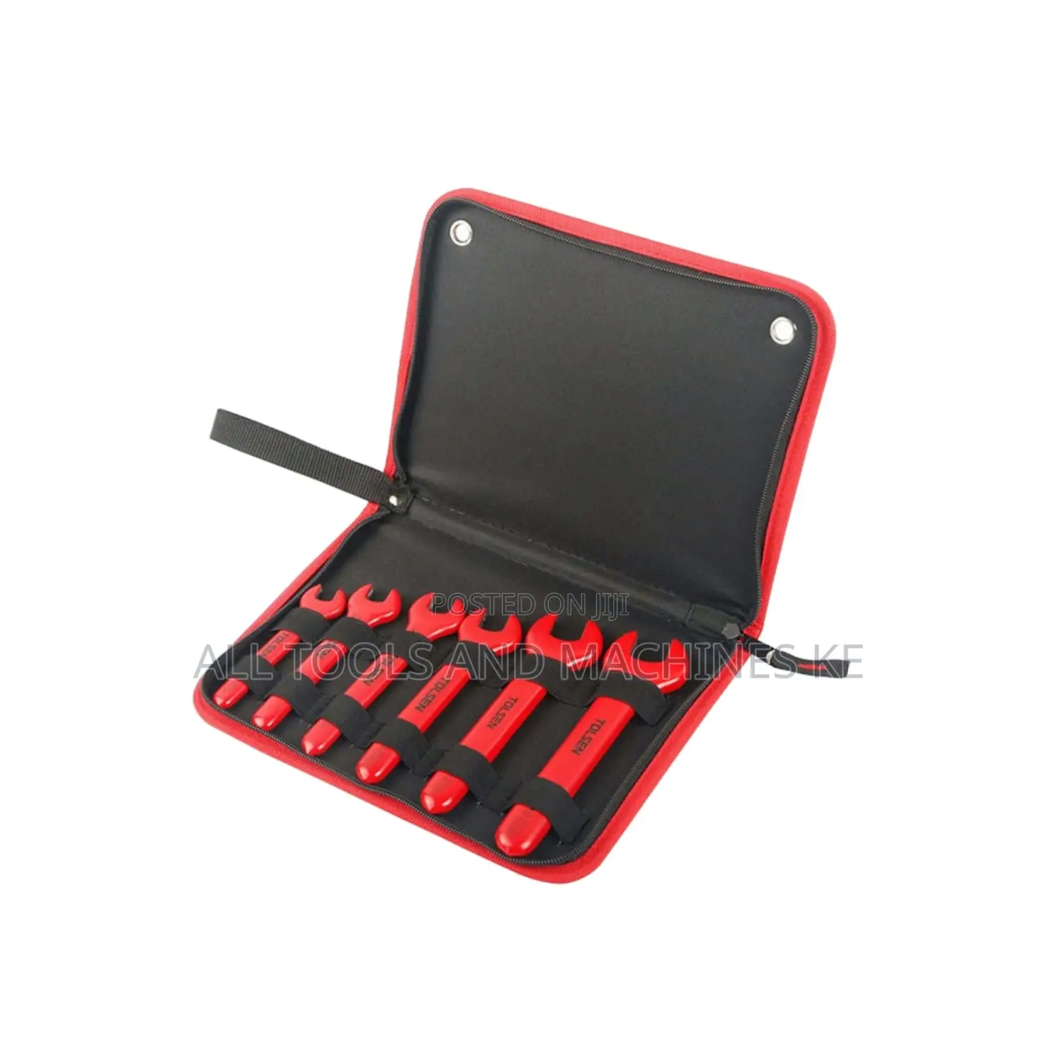 TOLSEN Premium 6PCS Insulated Open End Spanner Set Durable Safe