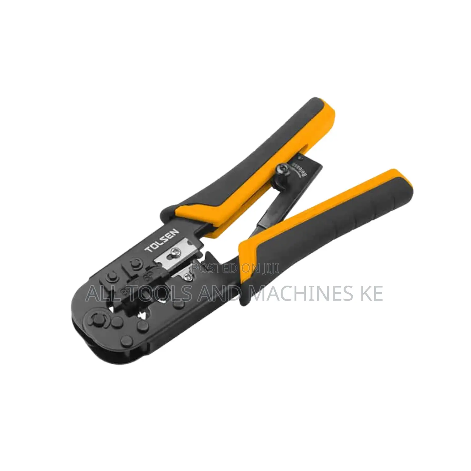 TOLSEN Industrial Ratchet Modular Crimping Pliers