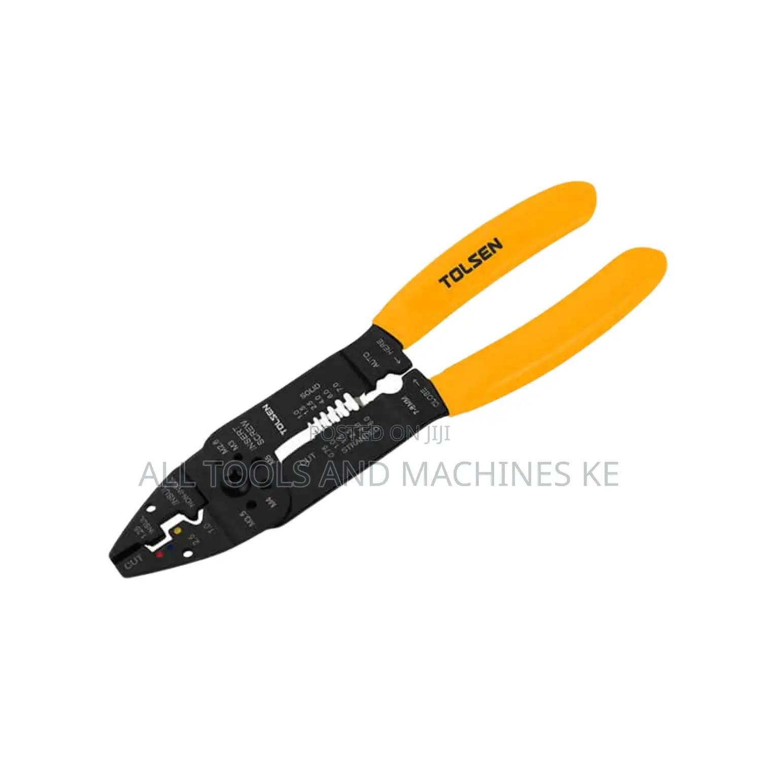 TOLSEN Wire Stripping and Crimping Pliers (Industrial)