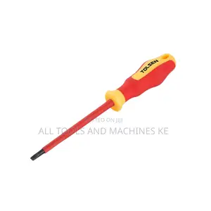 Professional TOLSEN Industrial VDE Screwdriver 3.0x75mm 1000V CrV
