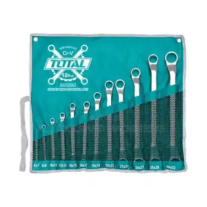 Ultimate 12 Pcs Offset Ring Spanner Set THT1024121