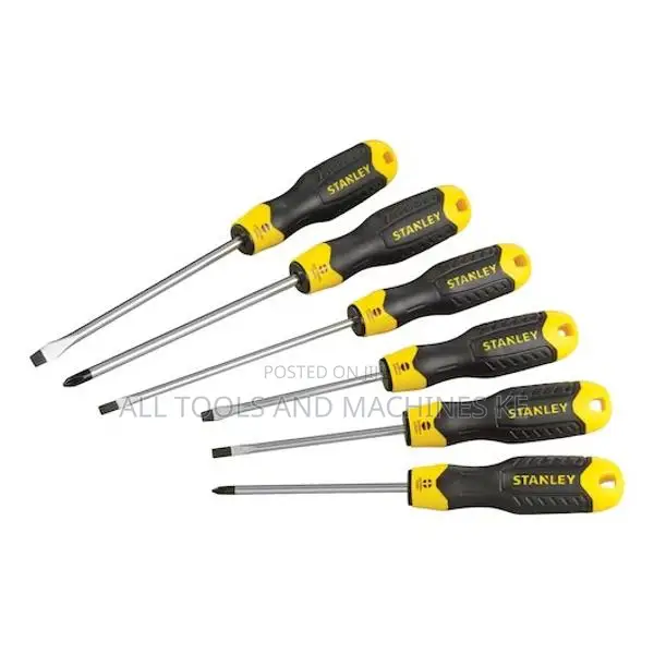 STANLEY 6 PCS C/GRIP SCREWDRIVER SET Ultimate Professional Durable