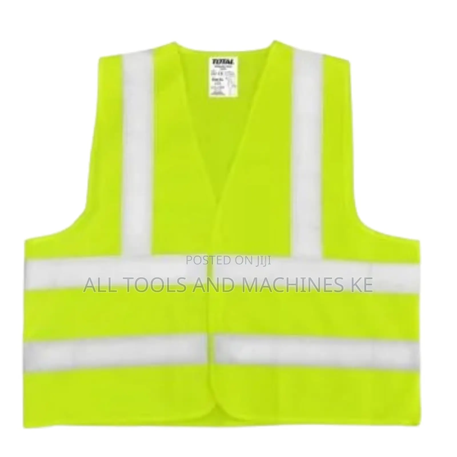 Total Reflection Vest TSP502 – High-Visibility Safety Vest XL