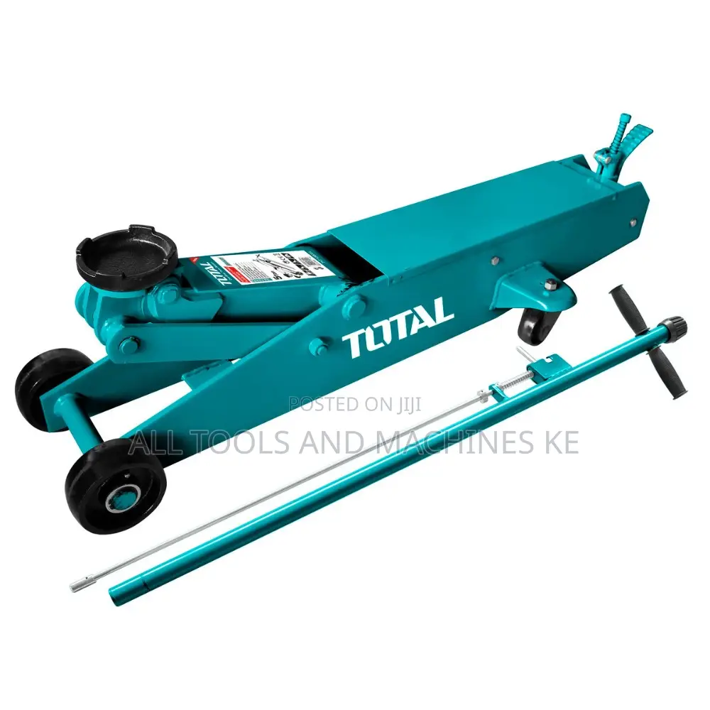 TOTAL 5 Ton Hydraulic Long Floor Jack THT10805L