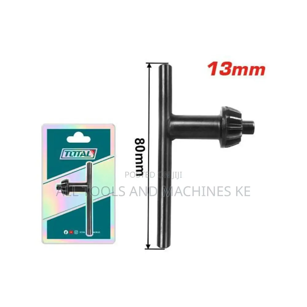 TOTAL Chuck Key 13mm TAC470131 – Ultimate Heavy-Duty Chuck Key
