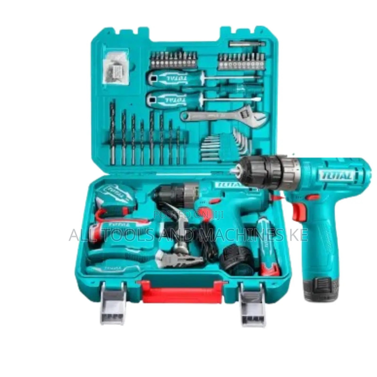TOTAL 89 Pcs Tools Set THKTHP10892 Ultimate Professional Hand Tool Kit