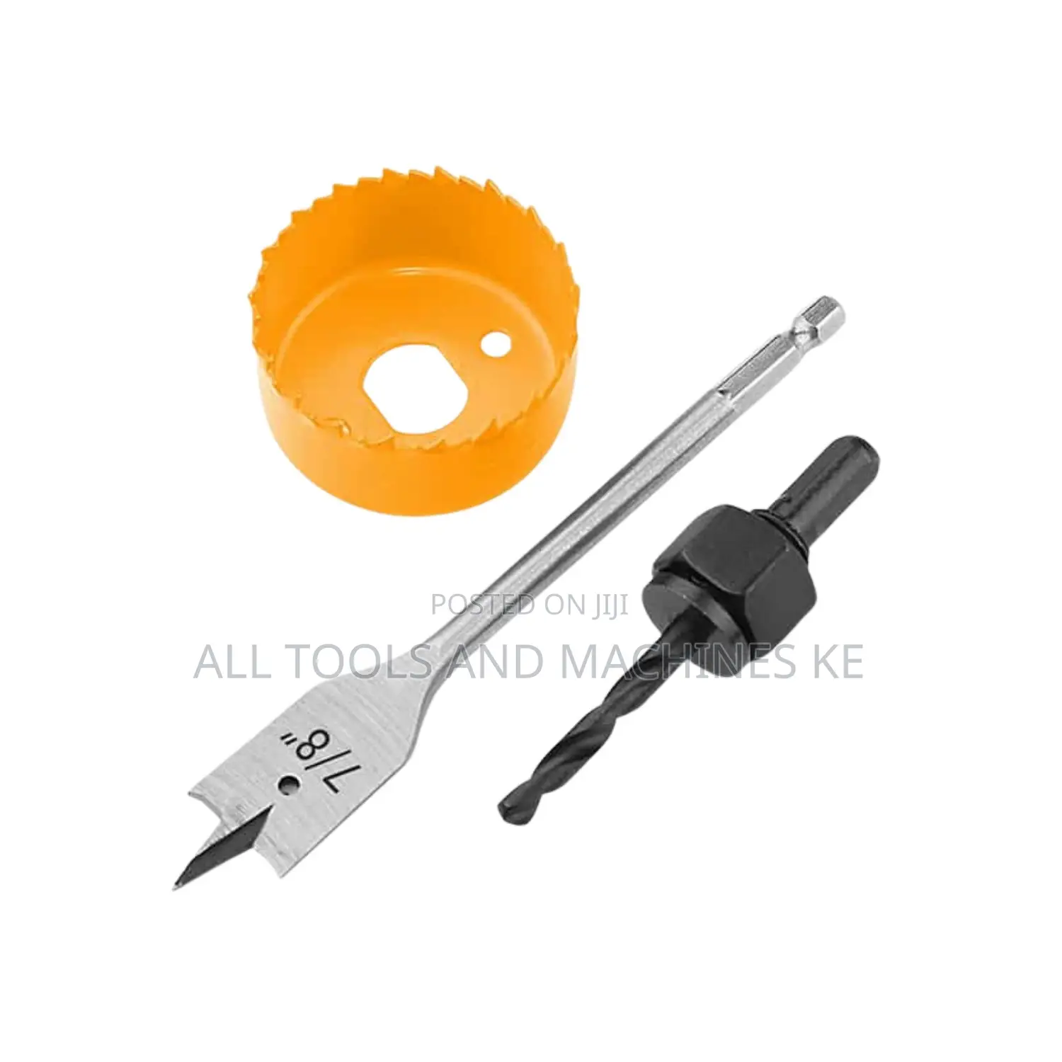 TOLSEN 3PCS Lock Installation Hole Saw Set