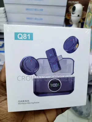 Q81 Plug Play Wireless Mic for Phone Video Recording