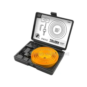TOLSEN 8PCS Hole Saw Set – Premium Precision Cutting Kit for Wood