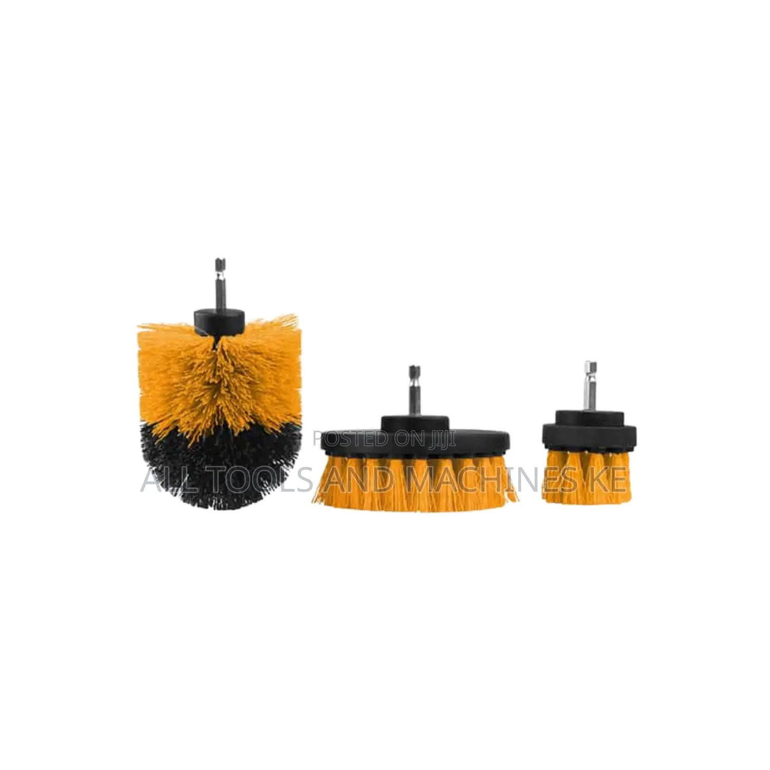 TOLSEN 3PCS DRILL BRUSH SET – Ultimate Heavy-Duty Cleaning Kit