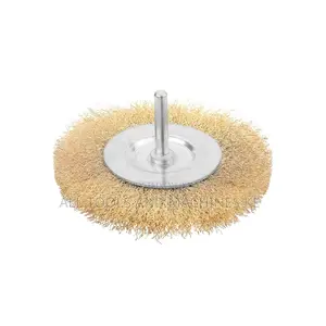 TOLSEN Industrial Circular Grinding Wire Brush with Shank