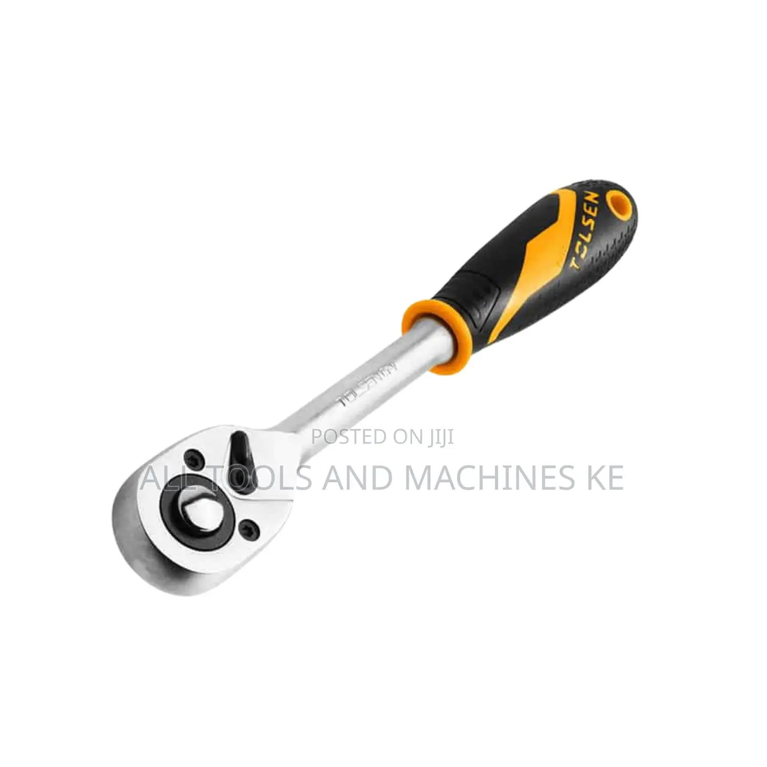 Heavy-Duty TOLSEN Industrial Reversible Ratchet 1/2 Inch CrMo