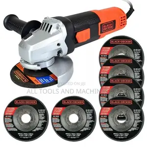 Black & Decker 720W 115MM Angle Grinder with Accessories Ultimate