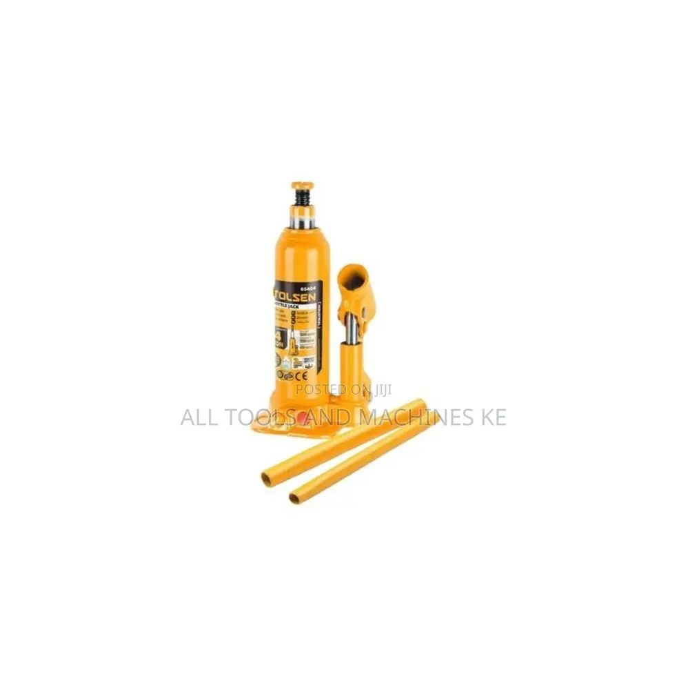 TOLSEN Industrial Bottle Jack 10 Tons Professional High Capacity