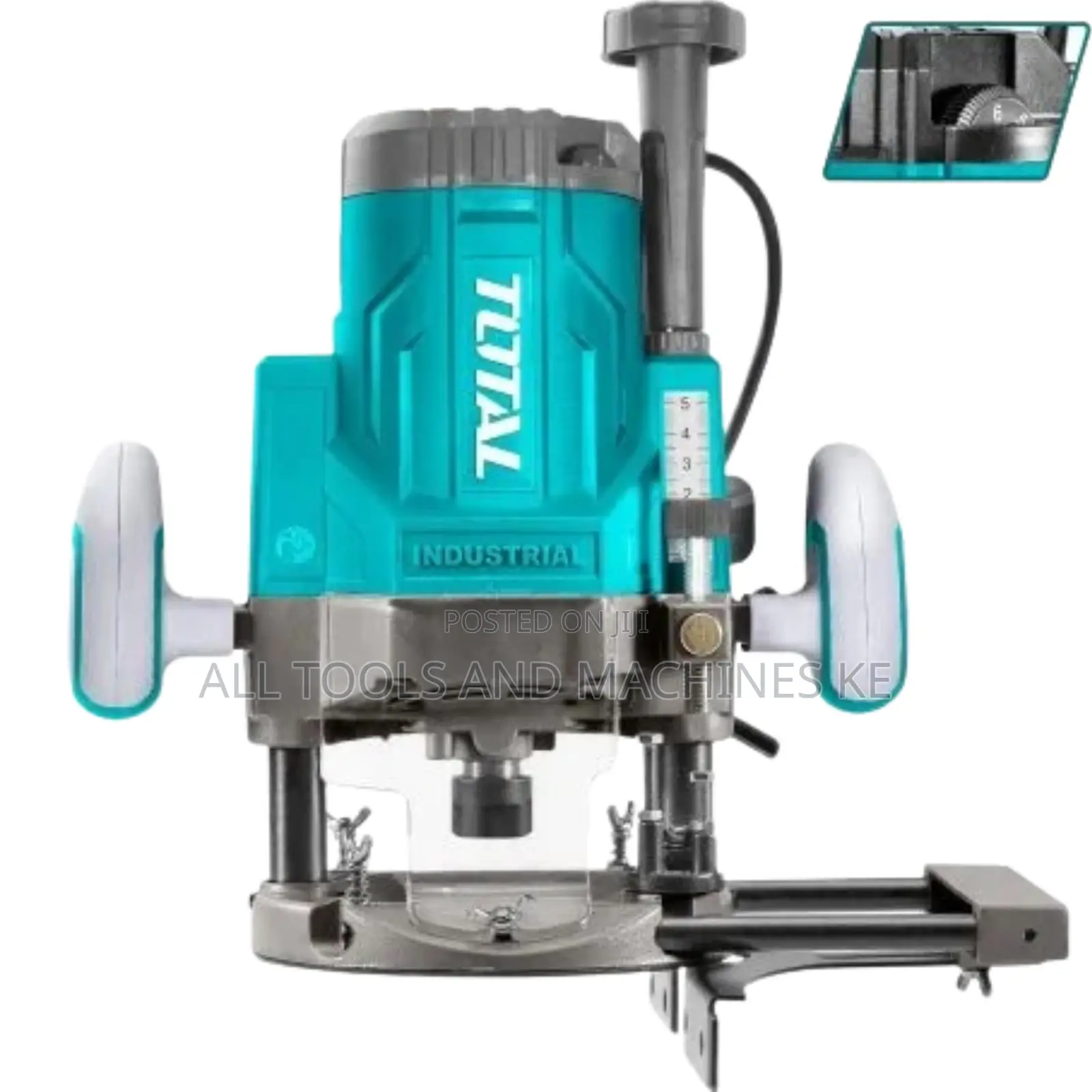 Total 2200W Electric Router TR111226 Heavy-Duty Variable Speed