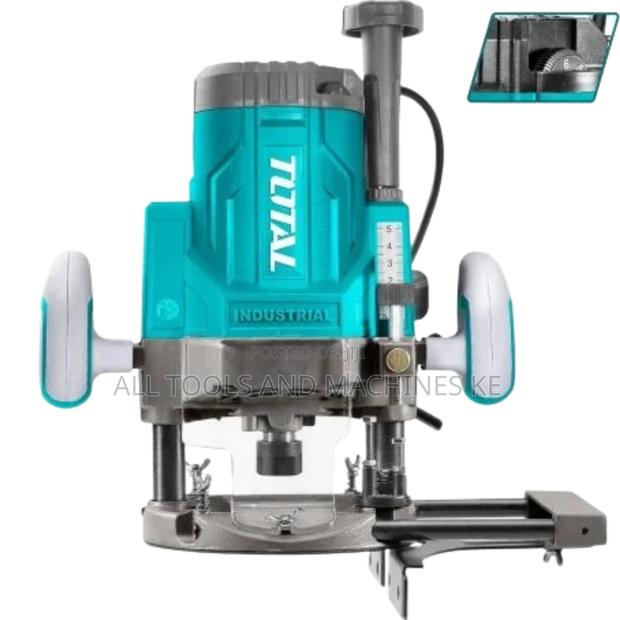 Total 2200W Electric Router TR111226 Heavy-Duty Variable Speed