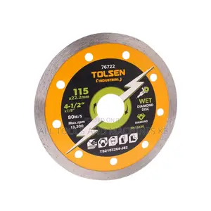 TOLSEN Industrial Wet Diamond Disc – Powerful Precision Wet Cutting