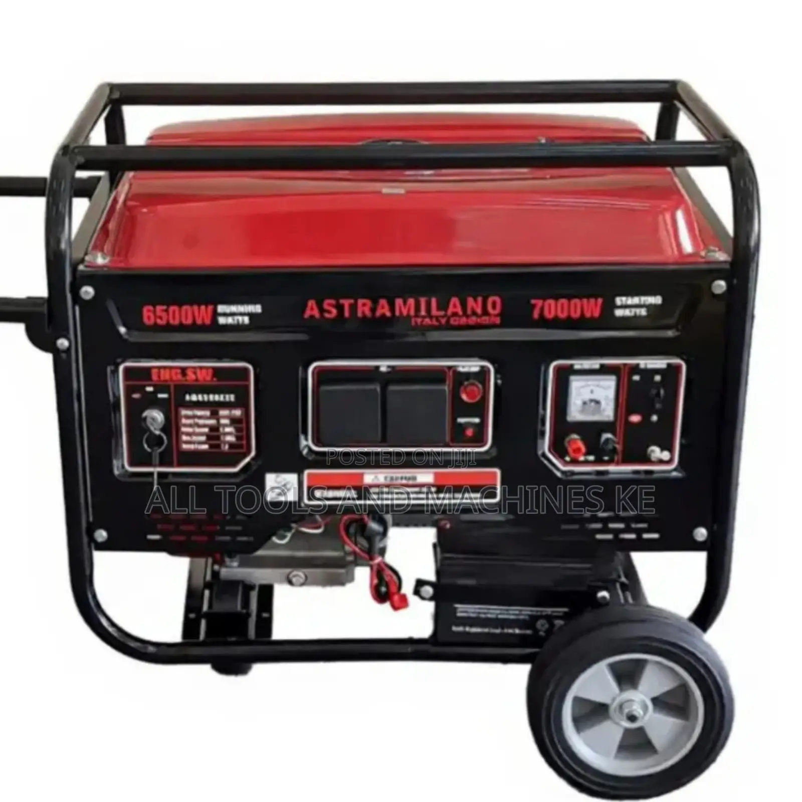 Astra Milano Gasoline Generator AM6500EXE with Key Start 5.5kVA